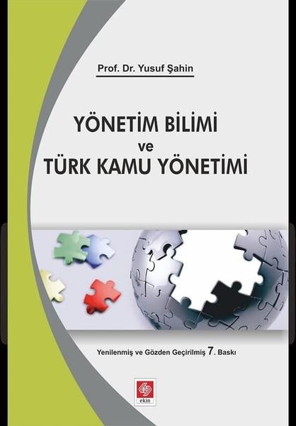 Yusuf ŞahinKamuYönetim Bilimi Ve Türk Kamu Yönetimi