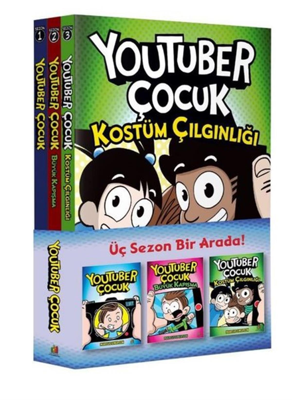 Marcus EmersonÇocuk Gençlik RomanlarıYoutuber Çocuk Seti - 3 Kitap Takım