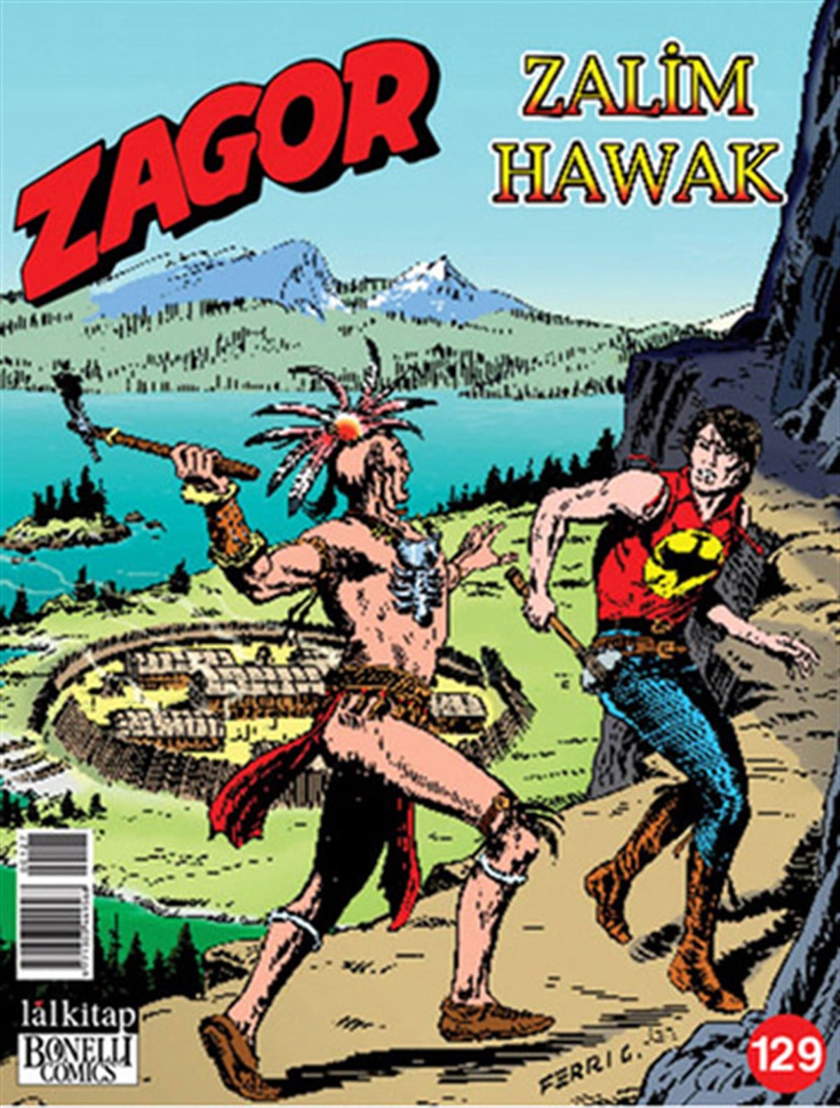 Ay BarkaComicsZagor Sayı - 129