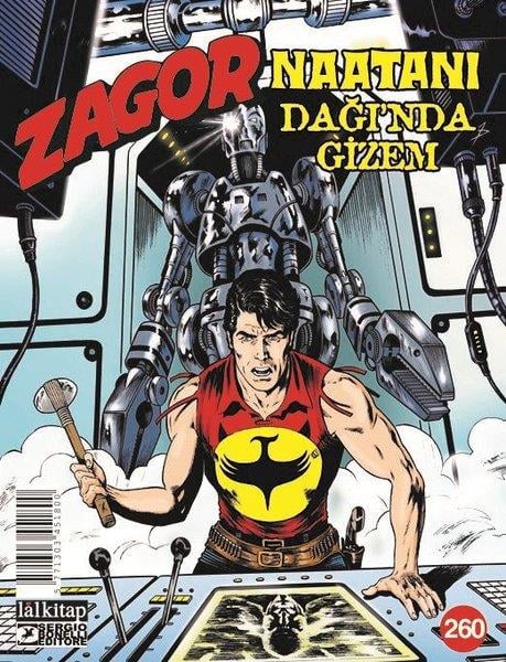 Moreno BurattiniÇizgi RomanlarZagor Sayı 260 - Naatani Dağında Gizem