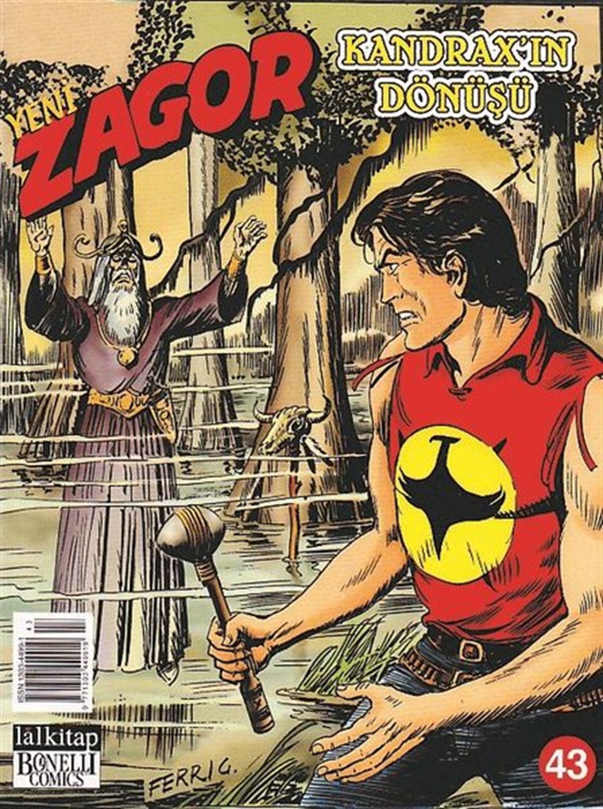 Mauro BoselliComicsZagor Sayı 43-Kandrax'ın Dönüşü