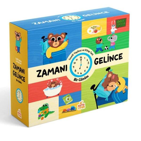 Gonca SonerEgitim Etkinlik KitaplariZamanı Gelince - Bir Günüm-Kitap ve Oyun Seti