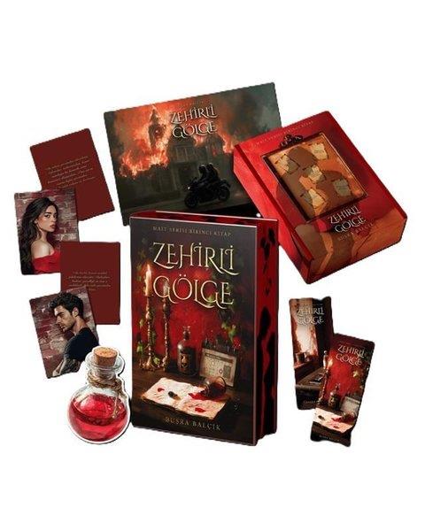 Büşra BalçıkTürk RomaniZehirli Gölge - Yan Boyamalı Özel Set - Kutulu