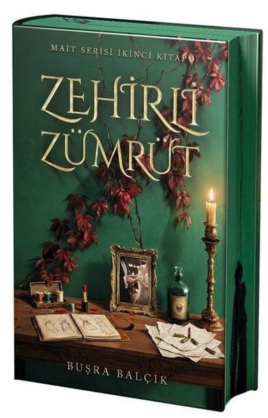 Buşra BalçıkTürk RomaniZehirli Zümrüt - Mait Serisi İkinci Kitap - Yan Boyamalı Özel Baskı