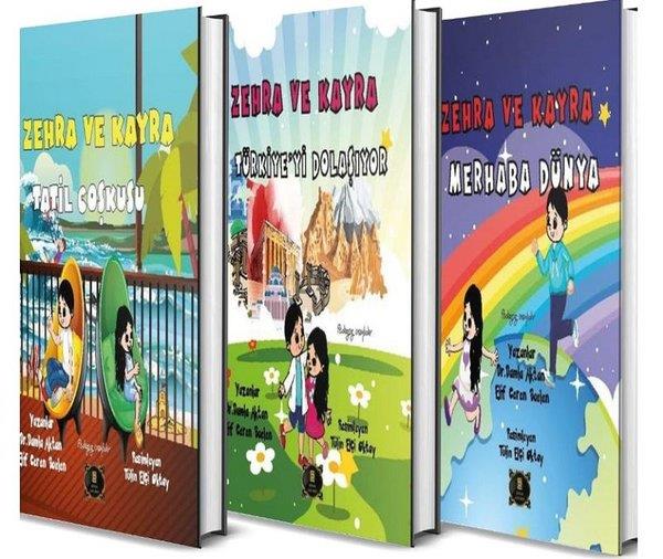 Damla AktanÇocuk Gençlik RomanlarıZehra ve Kayra Serisi Seti - 3 Kitap Takım