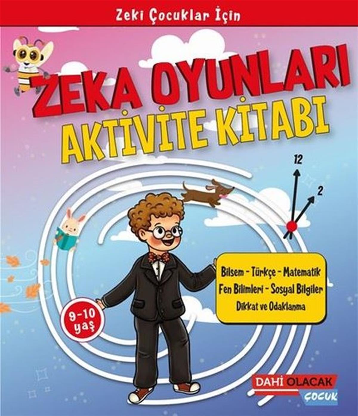 KolektifEtkinlik KitaplarıZeka Oyunları Aktivite Kitabı - Zeki Çocuklar için