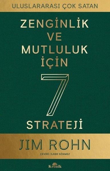 Jim RohnBücher zur persönlichen EntwicklungZenginlik ve Mutluluk İçin 7 Strateji