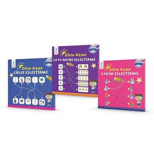 KolektifEgitim Etkinlik KitaplariZihin Açan Eşleştirme Seti - 3 Kitap Takım