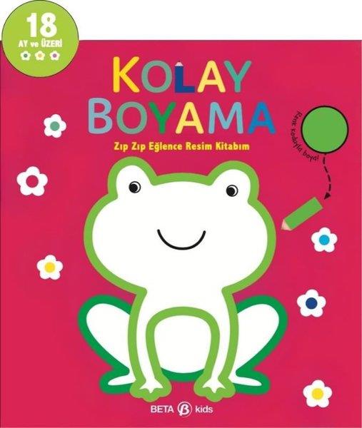 KolektifEgitim Etkinlik KitaplariZıp Zıp Eğlence Resim Kitabım - Kolay Boyama 18 Ay ve Üzeri