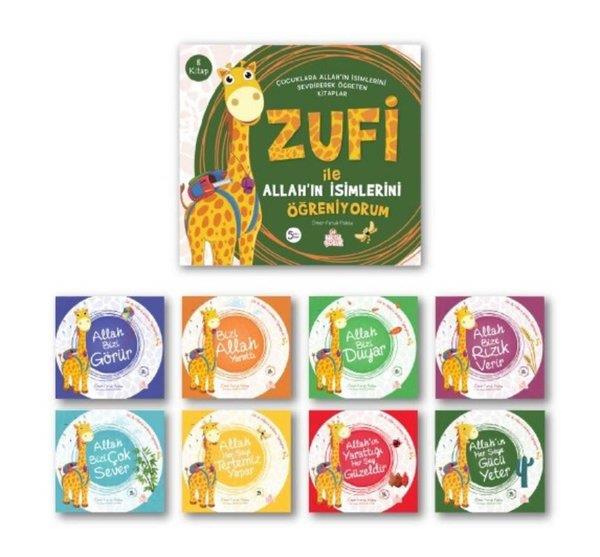 Ömer Faruk PaksuIslami Çocuk KitaplariZufi İle Allah'ın İsimlerini Öğreniyorum Seti - 8 Kitap Takım