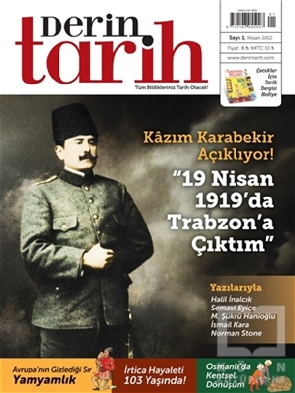 KolektifTarihDerin Tarih Aylık Tarih Dergisi Sayı: 1 Nisan 2012