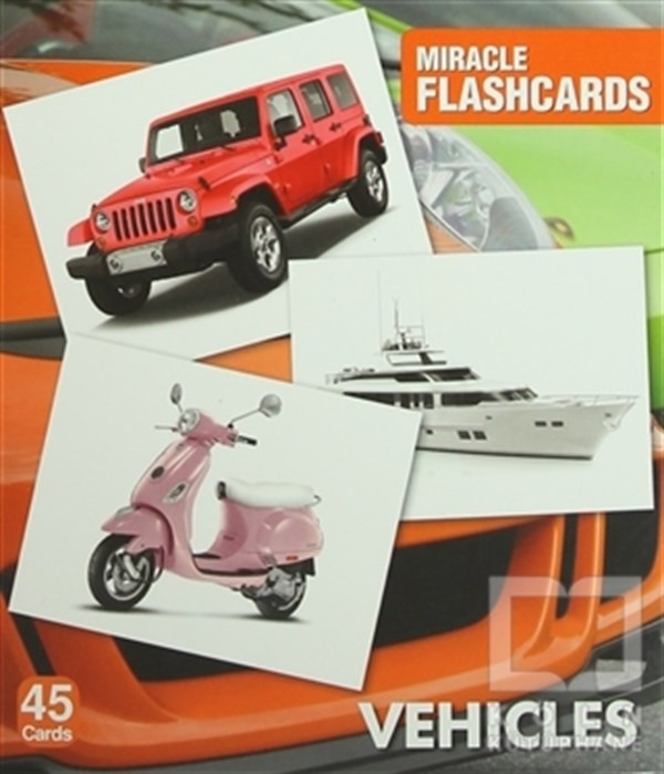 KolektifDil ÖğrenimiMiracle Flashcards - Vehicles