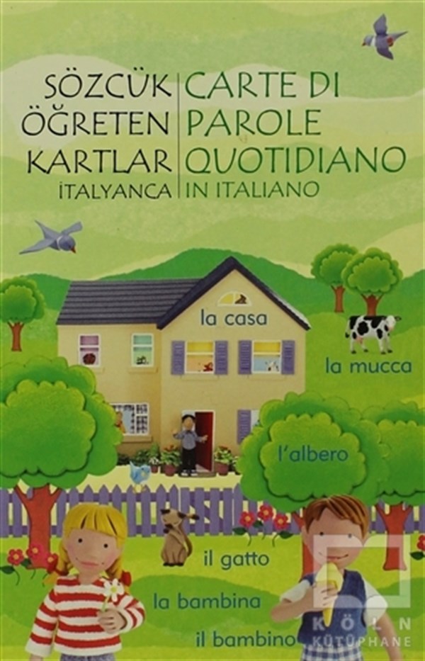 KolektifDiğerSözcük Öğreten Kartlar - İtalyanca