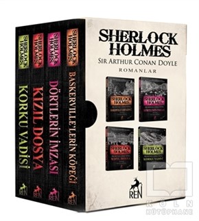 Sir Arthur Conan DoylePolisiyeSherlock Holmes Roman Seti (4 Kitap Takım)