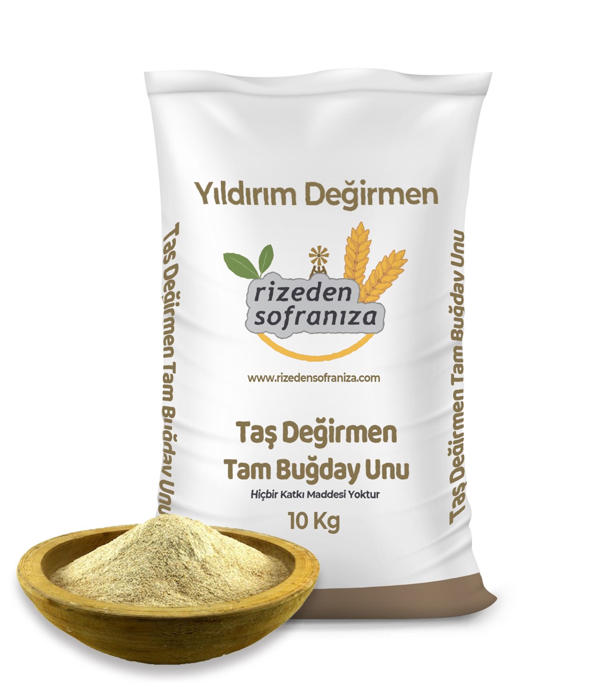 Taş Değirmen Tam Buğday Unu 10kg