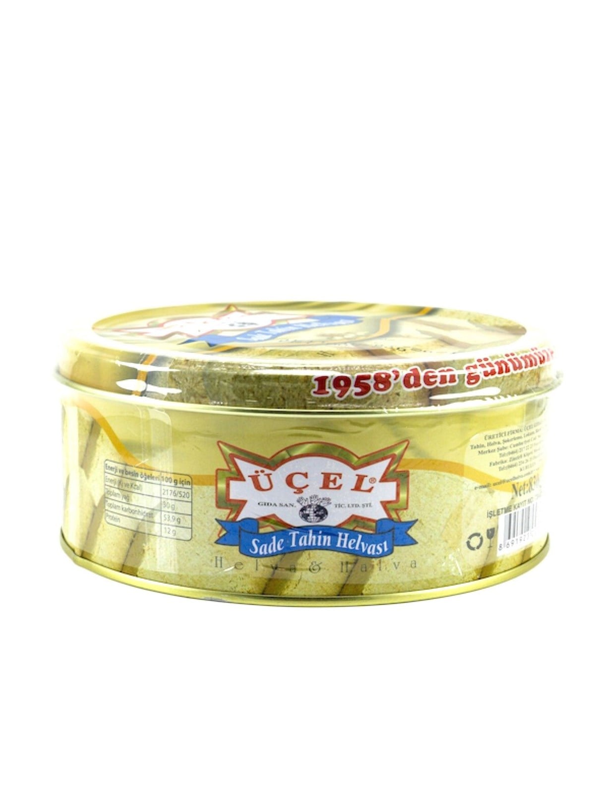 Üçel Sade Helva (830 gr)