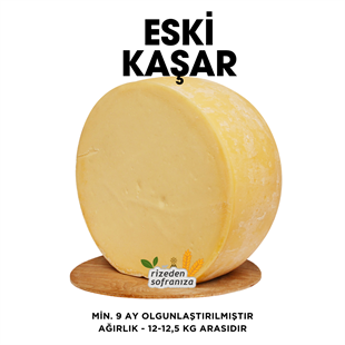 Teker Eski Kaşar Peynir 12-12,5kg