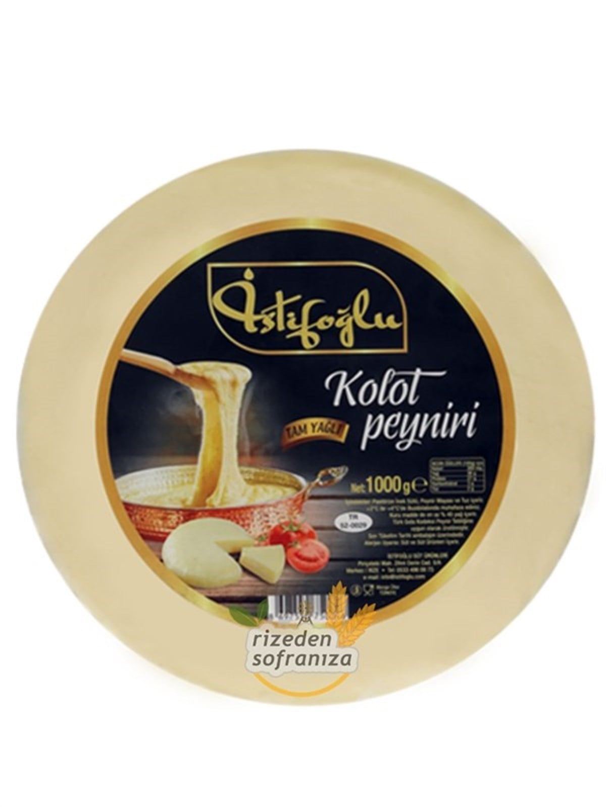 İstifoğlu Tam Yağlı Kolot Peynir 1000gr