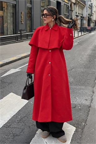 Monroe Yüksek Yaka Trençkot   7156