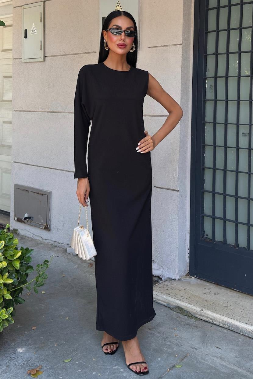 Aethra Tek Kol Uzun Elbise 2693-8 R10-D-K4