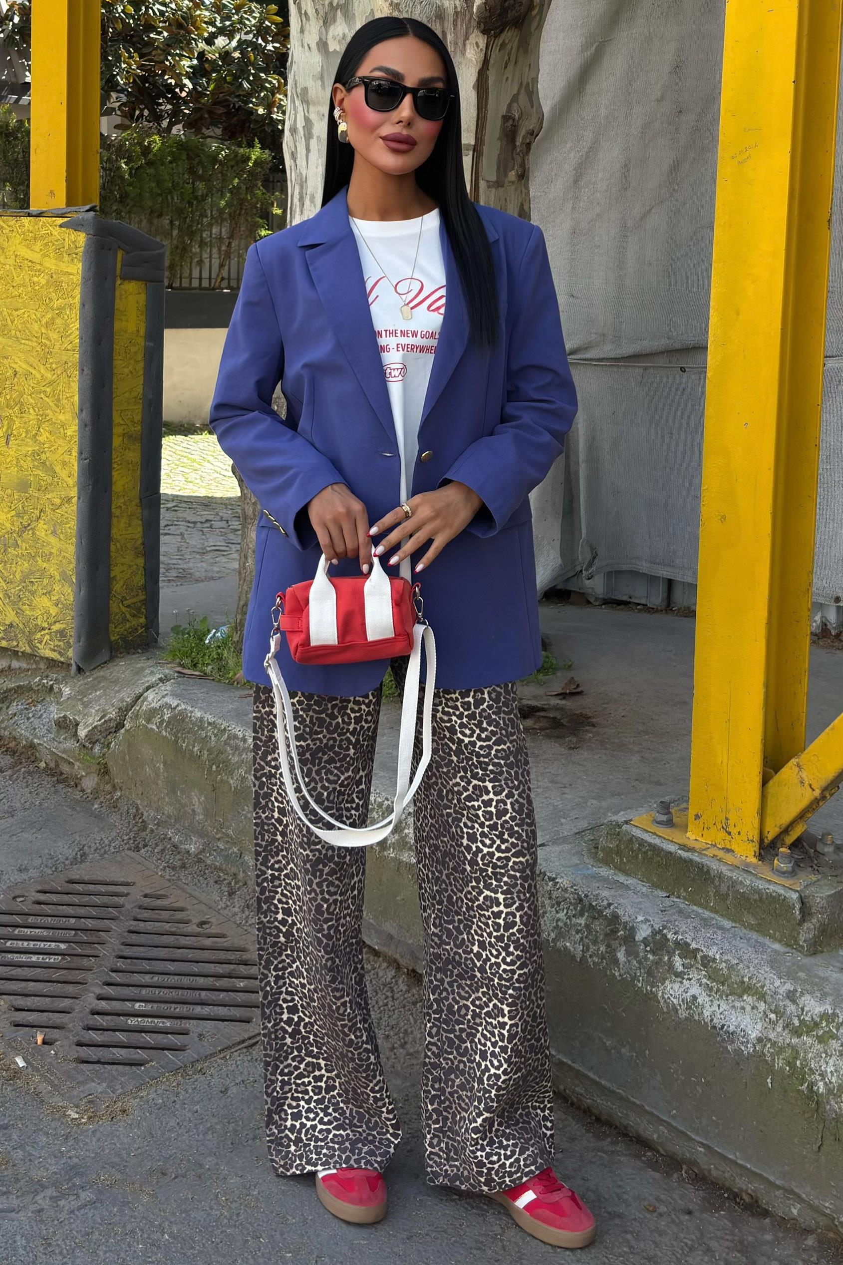 Agnes Blazer Keten Ceket  6105 R7-E-K4