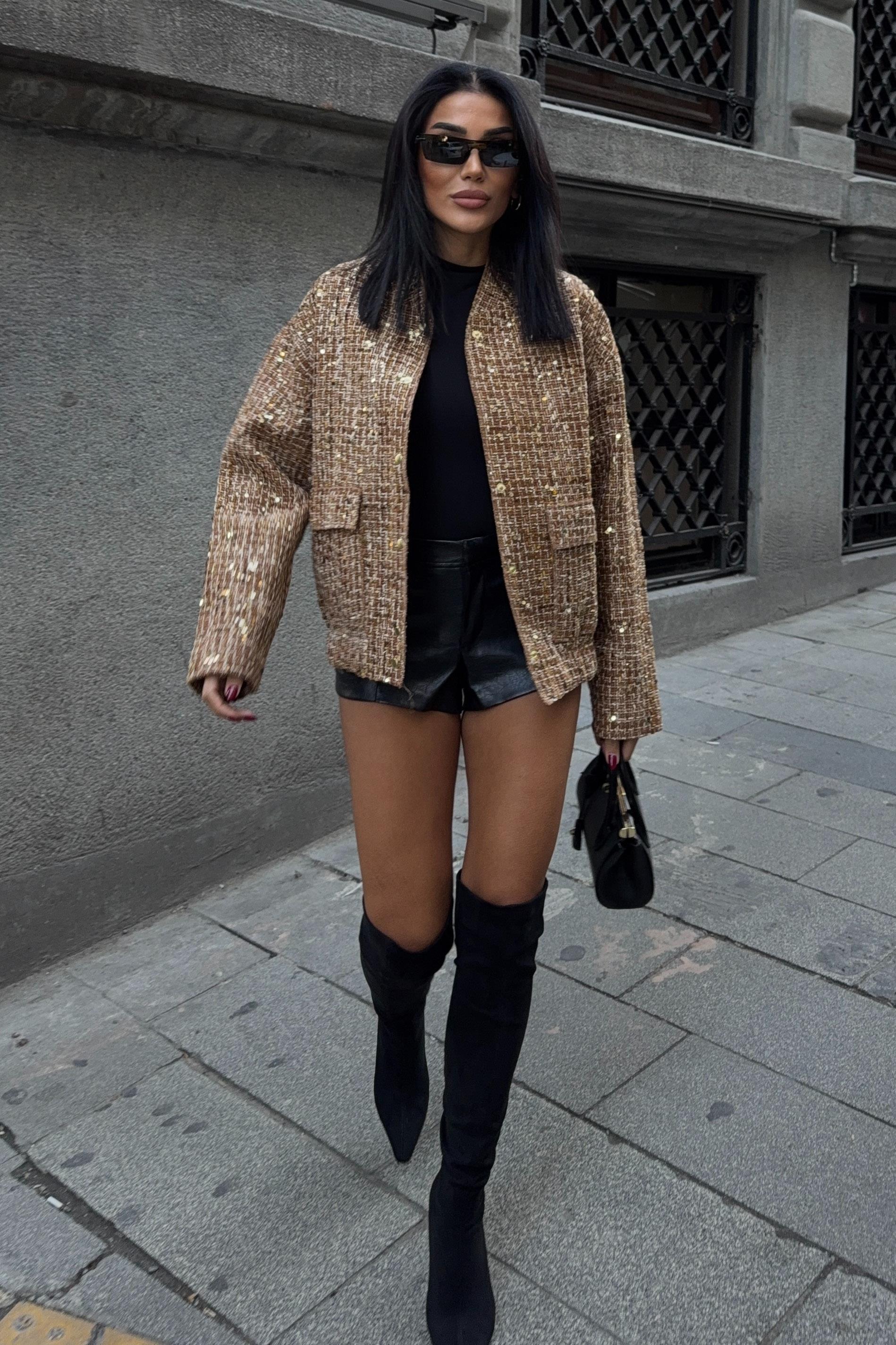 Centre Pul Payet Bomber Ceket 6107