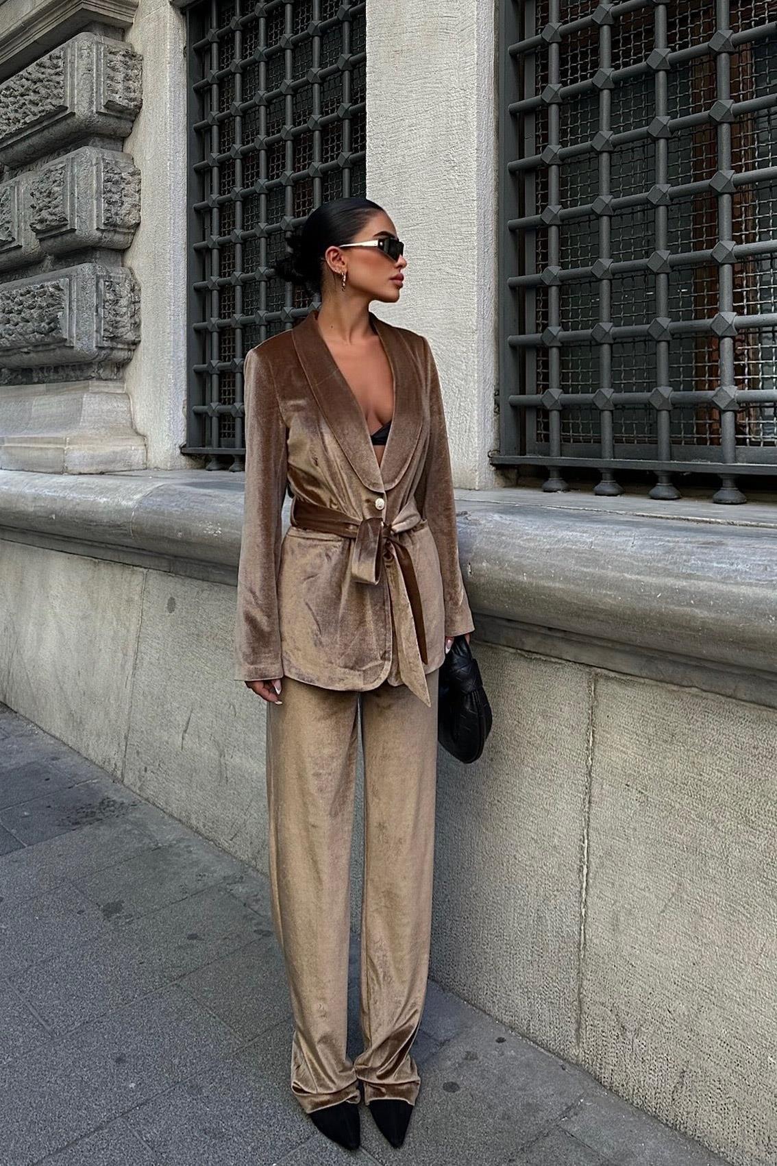 Gaitlin Oversize Kadife Takım 9897 R1-M-K5