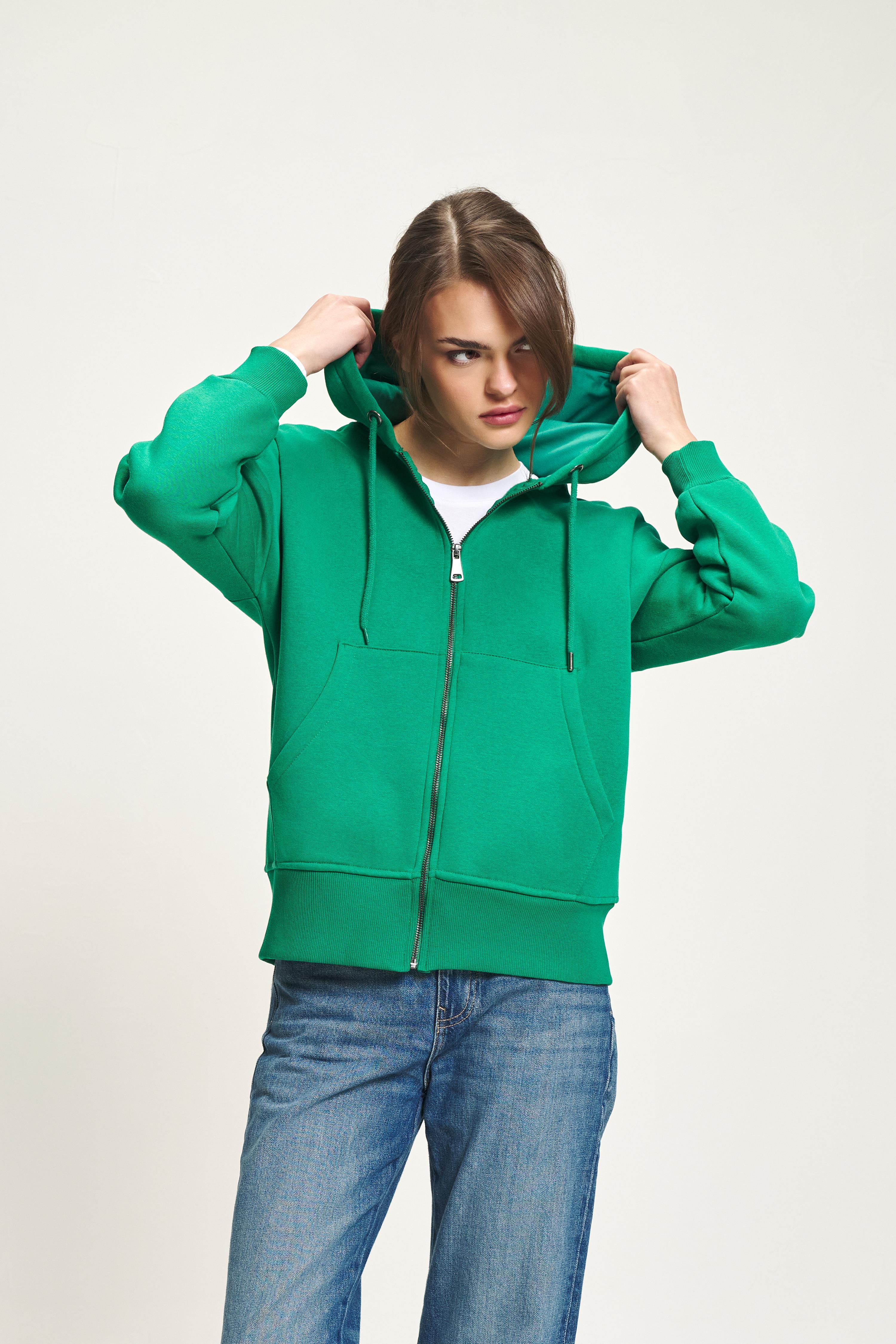 Kapüşonlu ve Cepli Benetton Sweat 3486 R3-A-K1