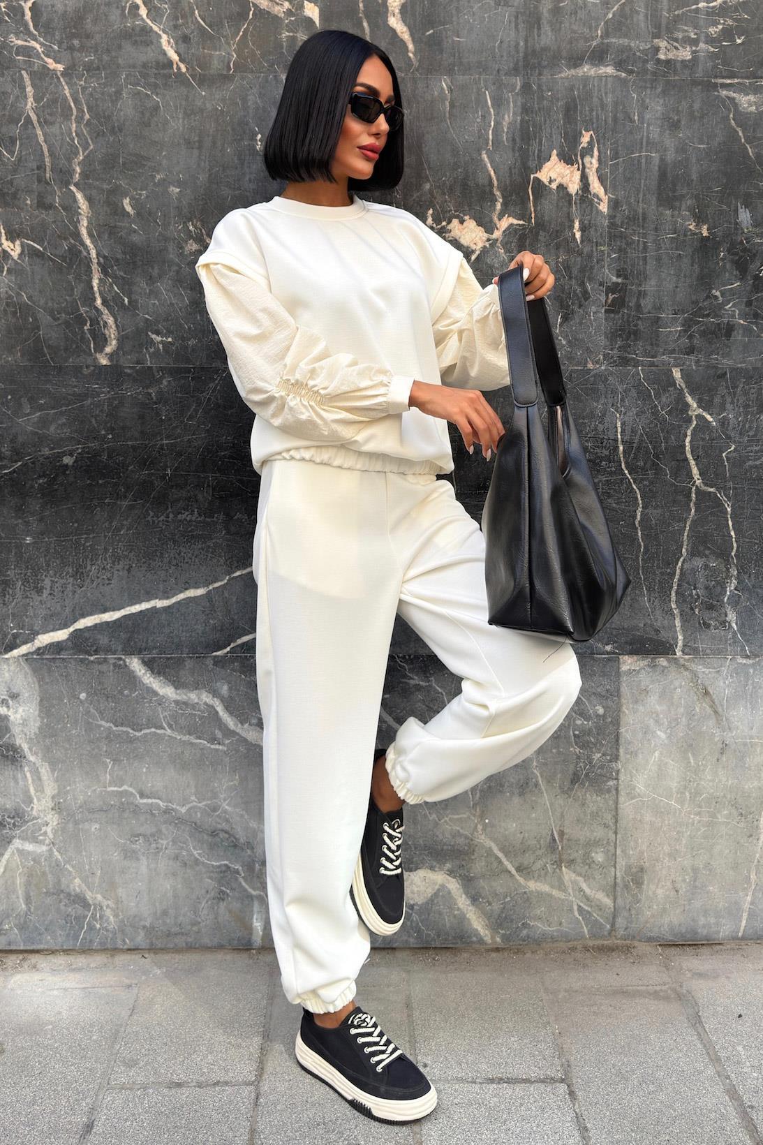 Kolları Paraşüt Detaylı Lastikli Modal Takım 10249 R7-D-K5