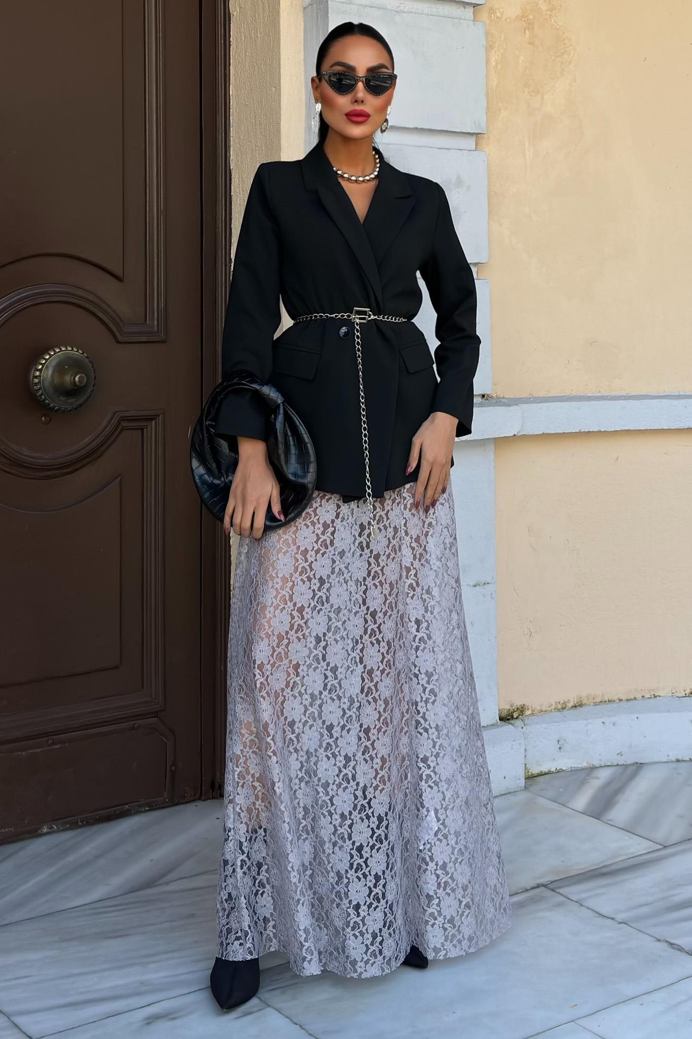 Maxi Dantel Etek 4047 R7-B-K4