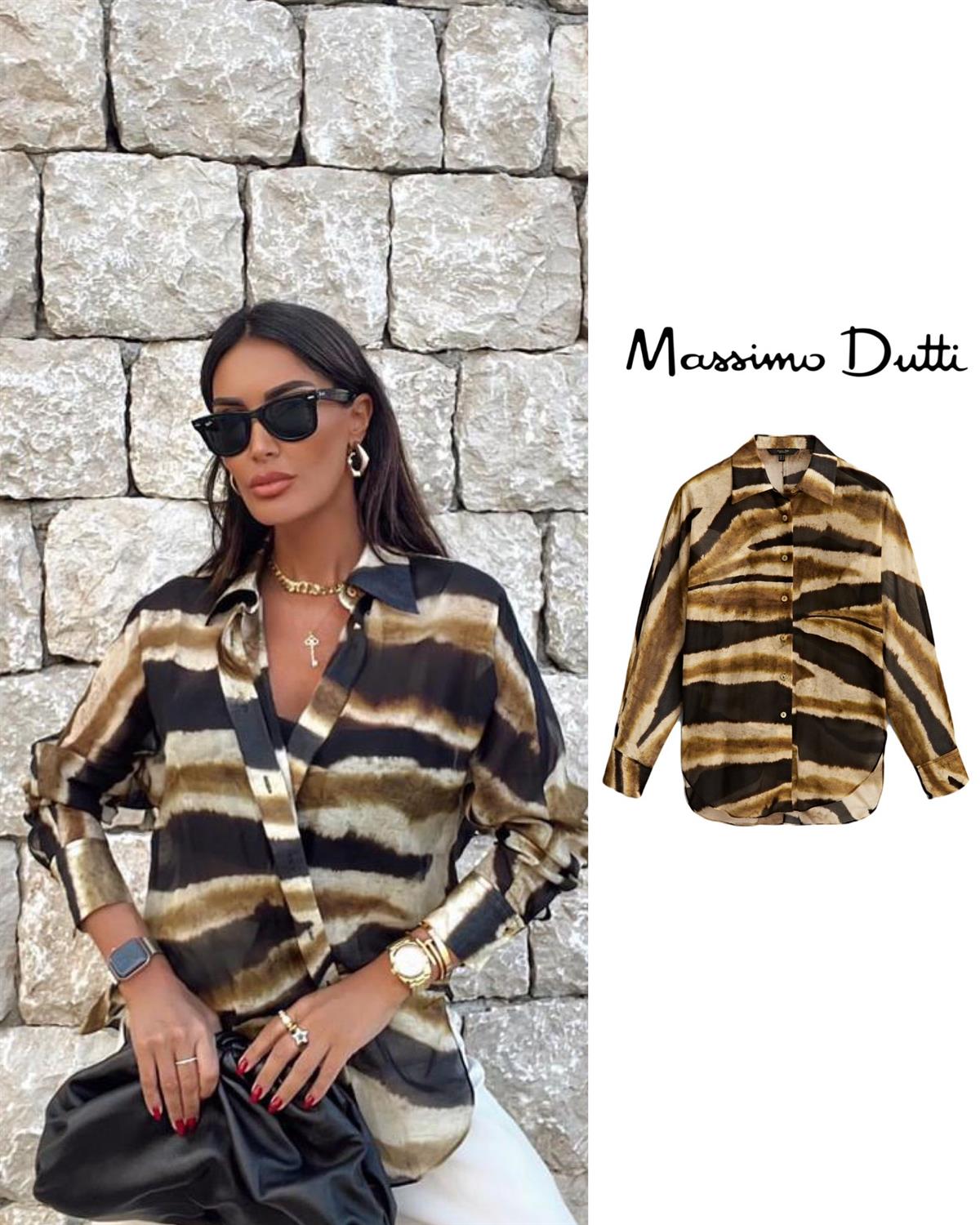 Ms model desenli gömlek - MULTİ