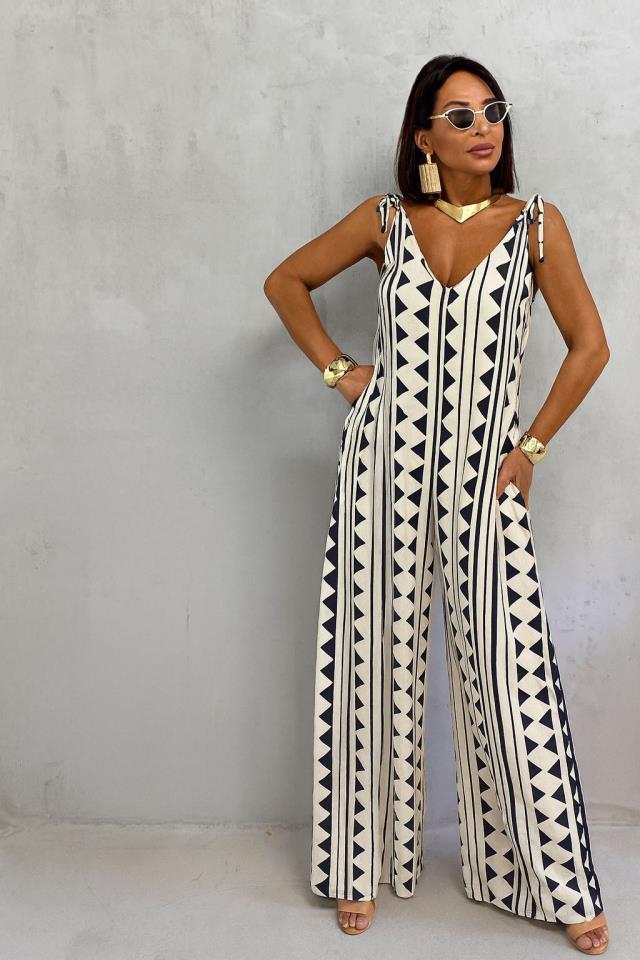 ÖZEL FİYAT İp Askılı (askı Ipi Ayarlanabilir) Ithal Crep Kumaş Digital Baskı Tulum