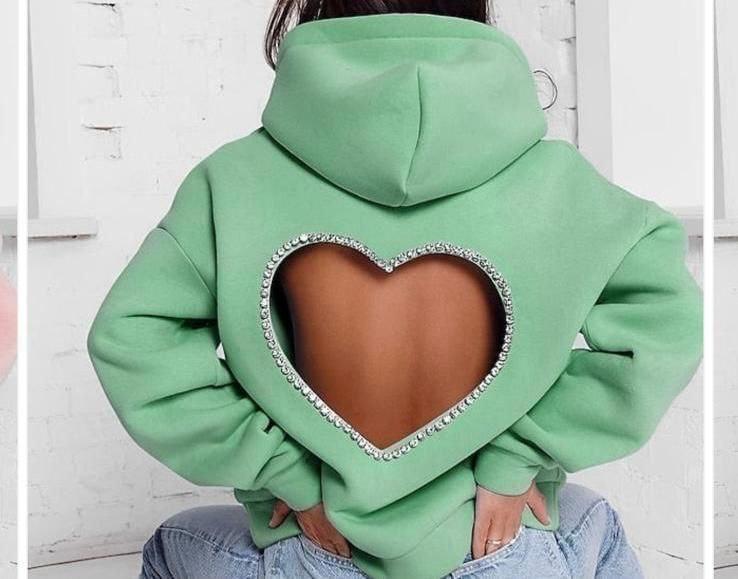 Scuba Dalgıç Kumaş Kapşonlu Beyoğlu Taş Işlemeli Sweat