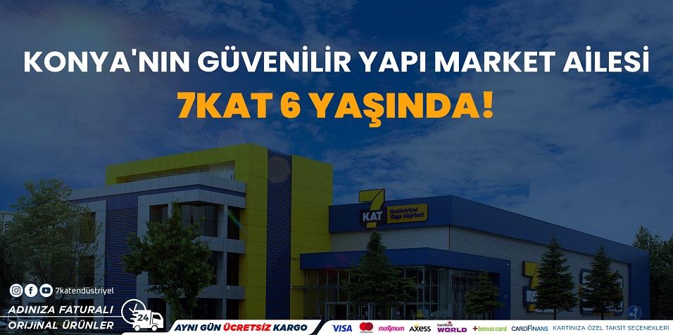 7Kat 6 yaşında