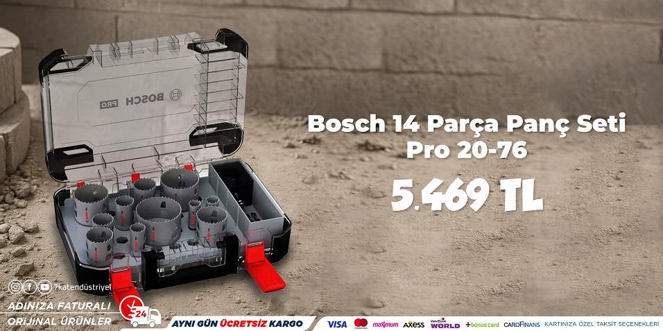 Bosch 14 Parça Panç Seti