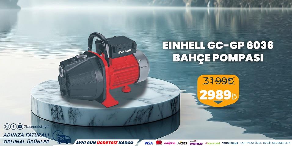 Einhell bahçe pompası