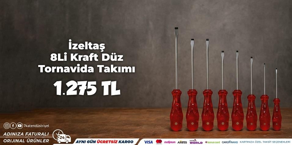 İzeltaş 8Li Kraft