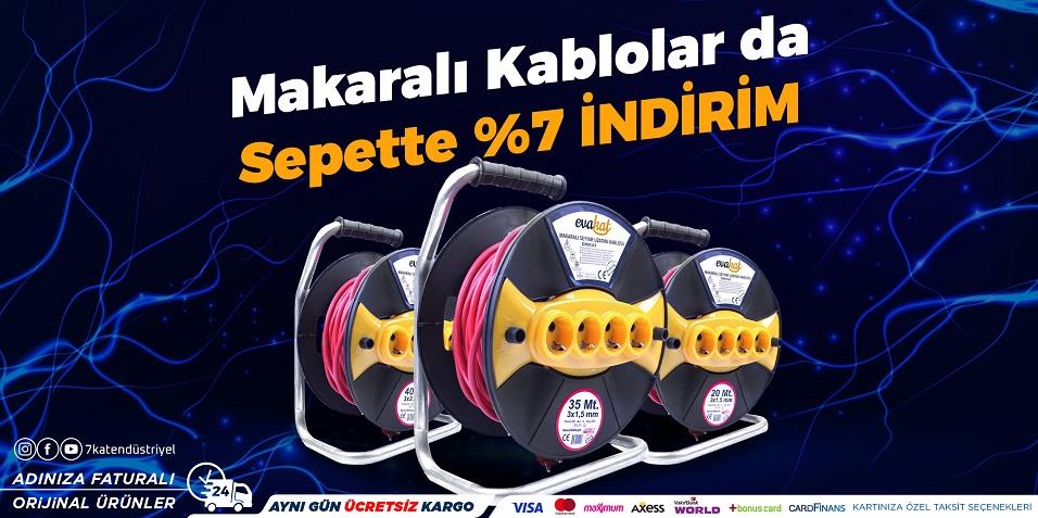 Makaralı Kablo %7