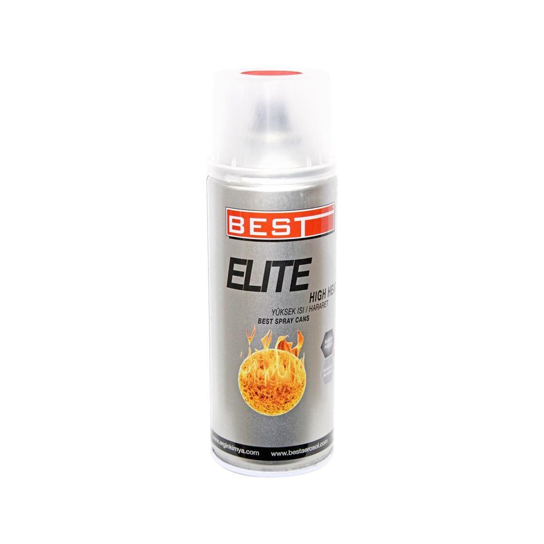Best Elite Yüksek Isıya Dayanıklı Kırmızı Sprey Boya 400 ml