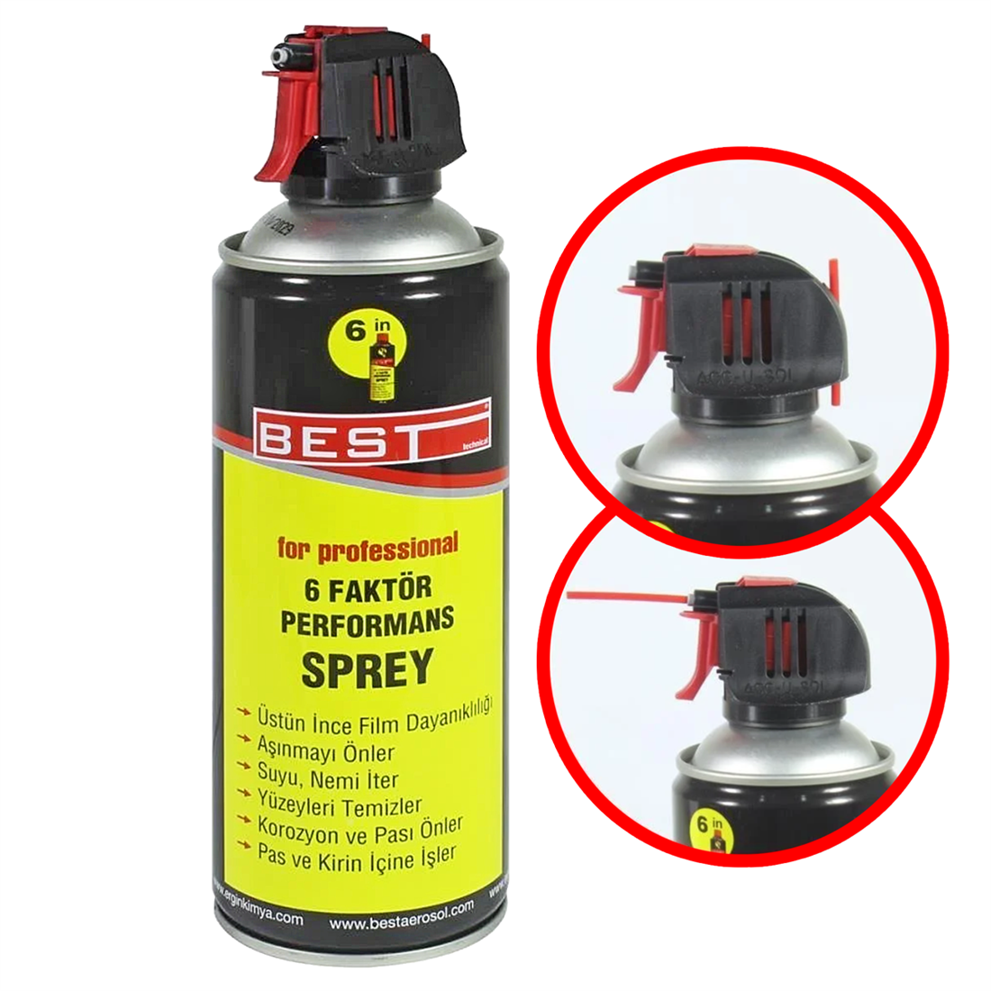 BEST HPL-400 6 in 1 Pas Sökücü Sprey 400ml 308-02