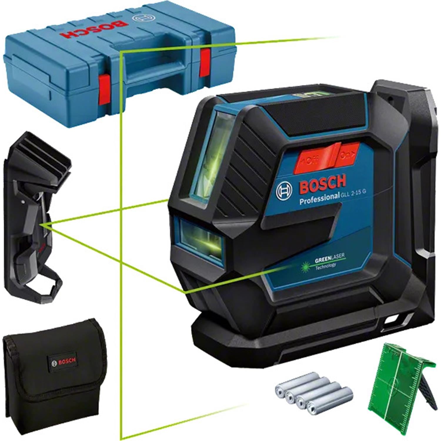 BOSCH GLL 2-15 G LB 10 Lazer Hizalama - 0601063W02
