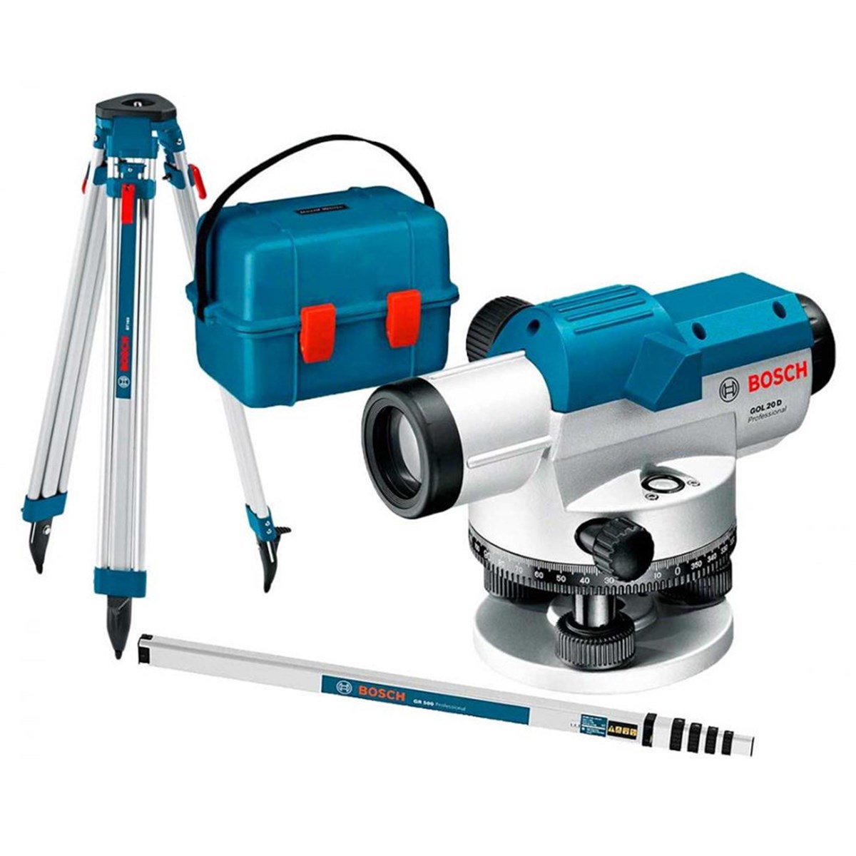 BOSCH GOL 20 + BT160 + GR500 MİRA NİVELMAN - 0601068402