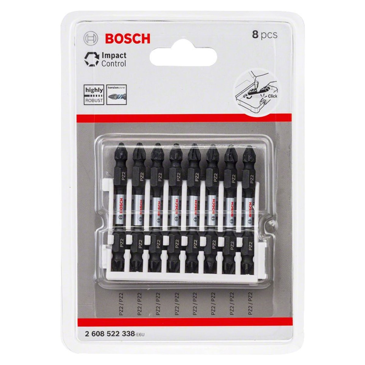 BOSCH Impact Ctrl Çift Taraf 8 Lİ PZ2 65mm/M - 2608522338