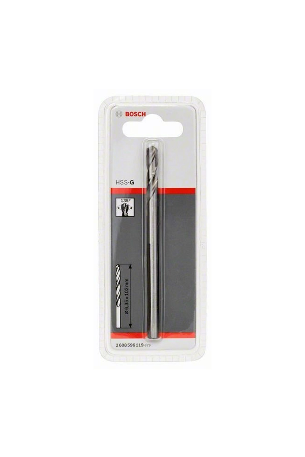 BOSCH Merkezleme ucu HSS-G 102 mm