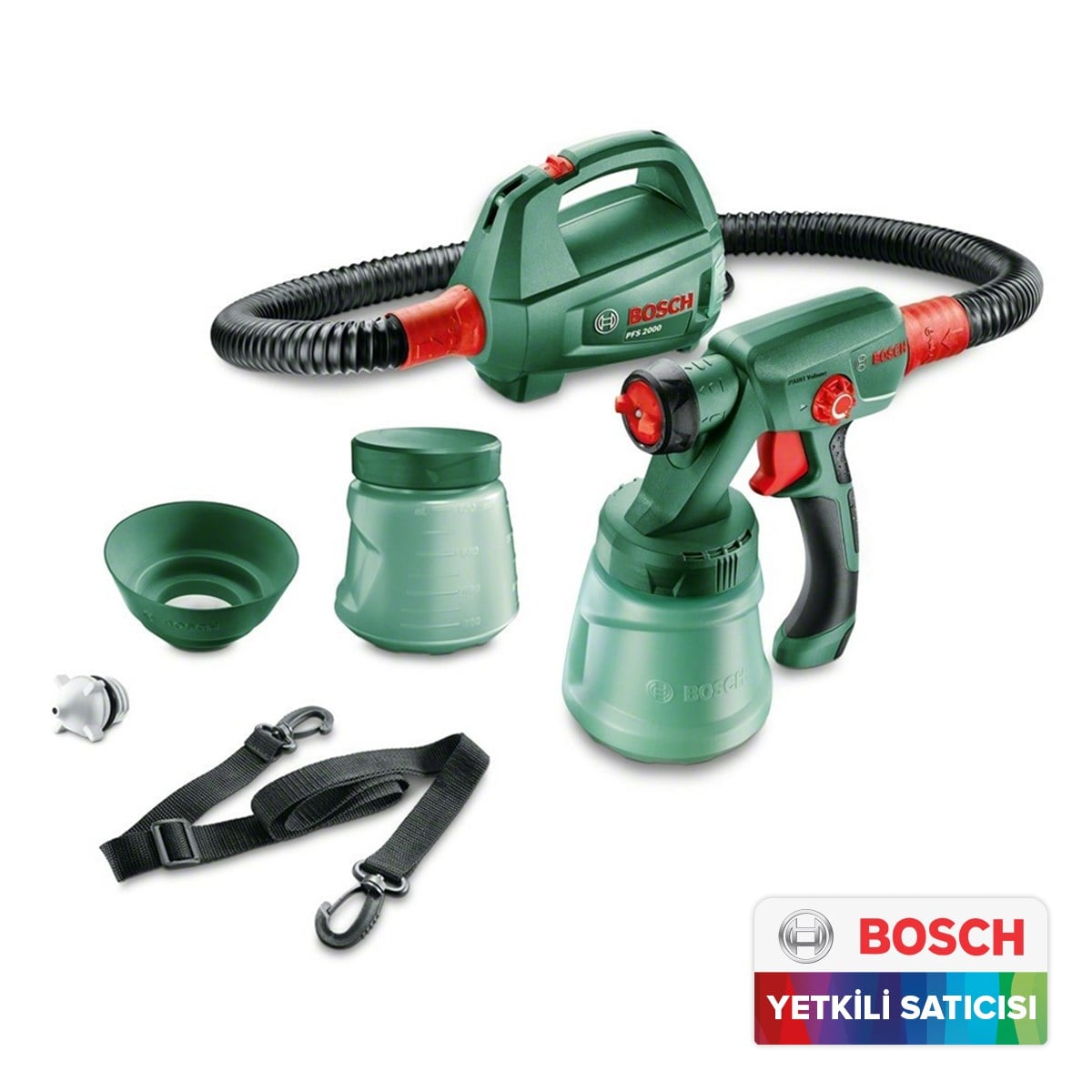 BOSCH PFS 2000 ALLPAİNT BOYA PÜSKÜRTME SİSTEMİ 440 W 800 Ml