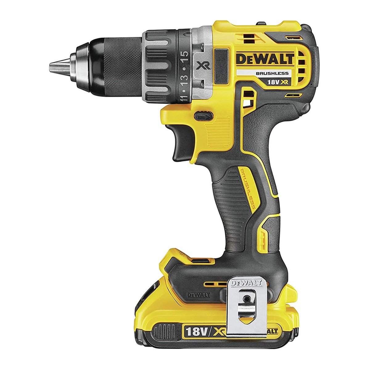 Dewalt 18V XR Çift Akülü Kömürsüz Matkap - DCD791D2
