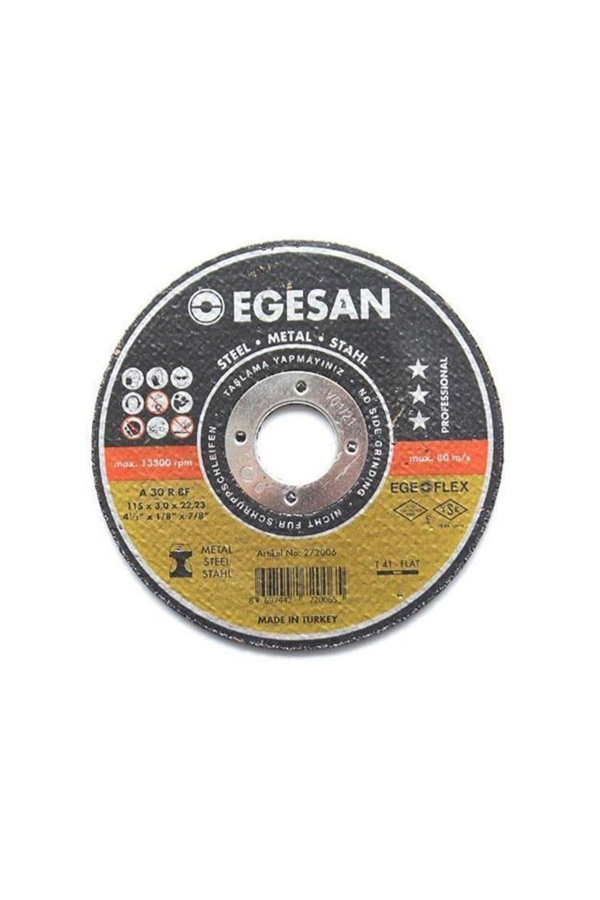EGESAN 115*3*22 METAL KESİCİ 272006