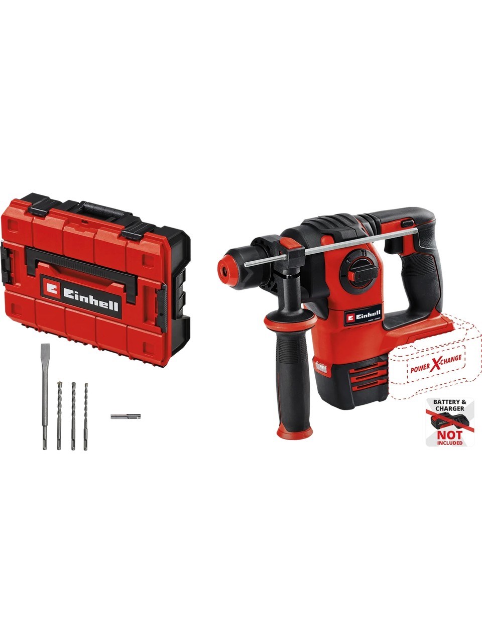 Einhell Professional TP-HD 18/22 Li BL+ 4 - Solo Akülü Kırıcı Delici - 4514275
