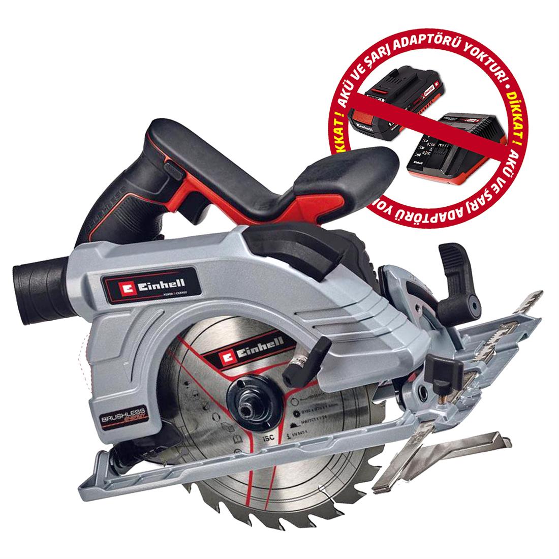 Einhell TP-CS 18/190 Li BL Akülü Daire Testere Solo (Aküsüz) - 4331210