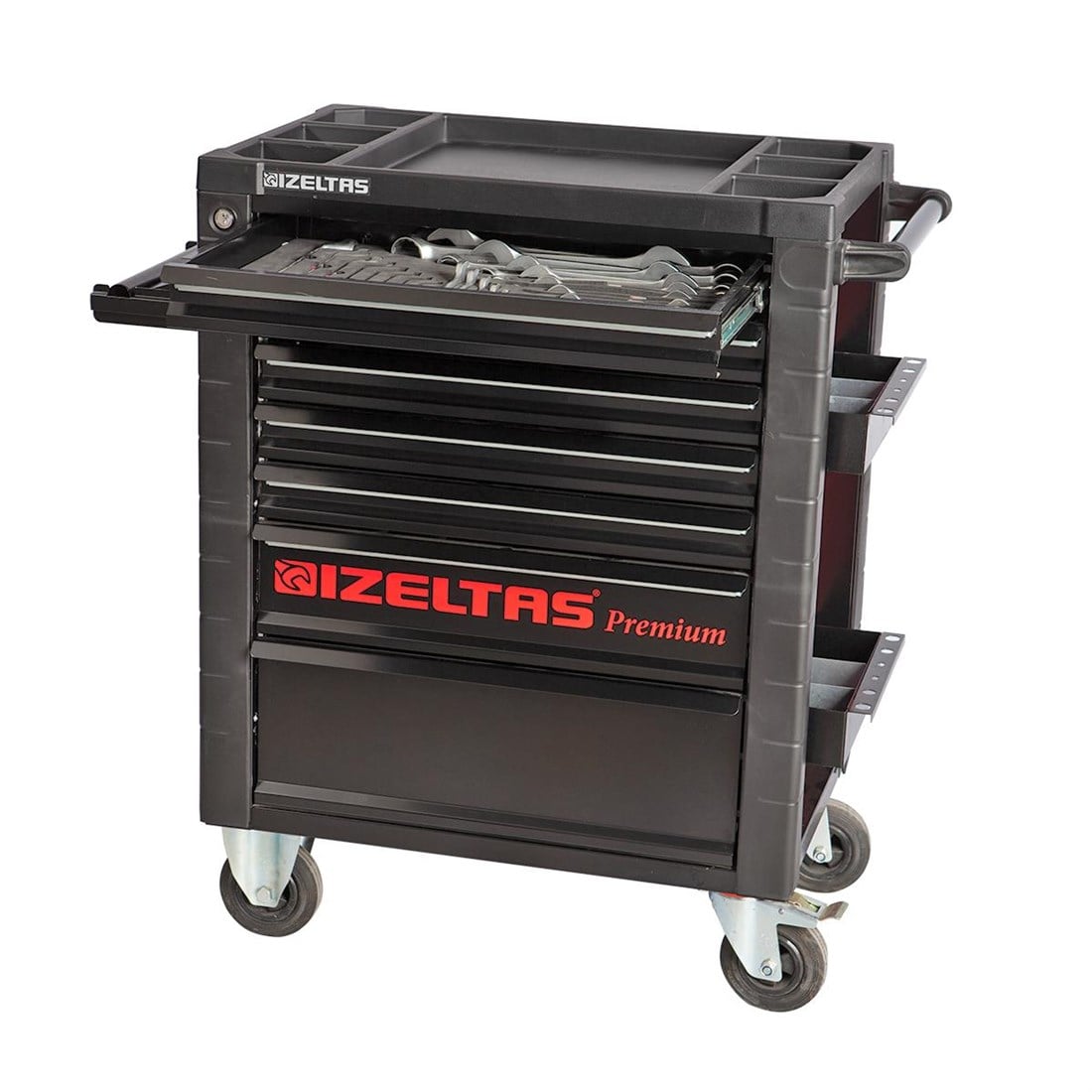 İzeltaş Premium Seri 7 Çekmeceli Full Dolu Dolap - 8245007096